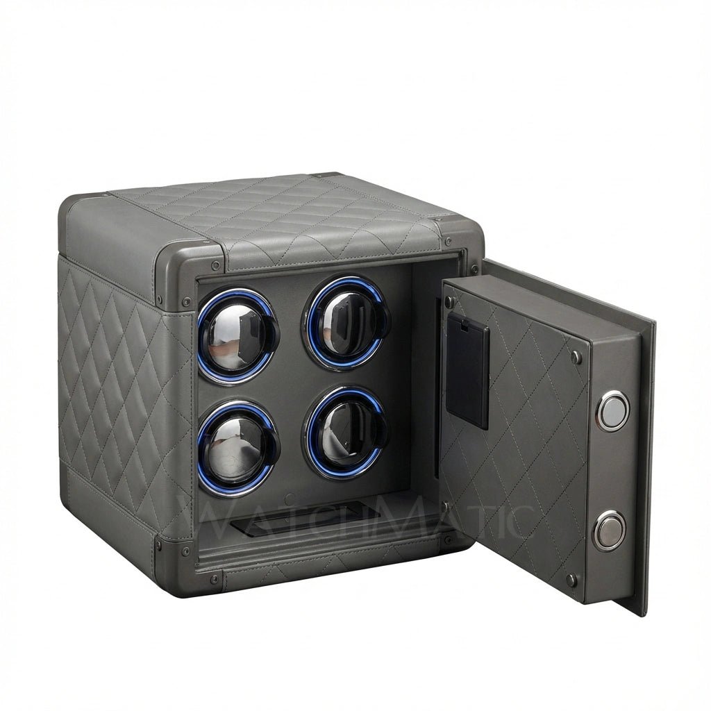WatchMatic Celestia Watch Winder Safe Box - WatchMatic