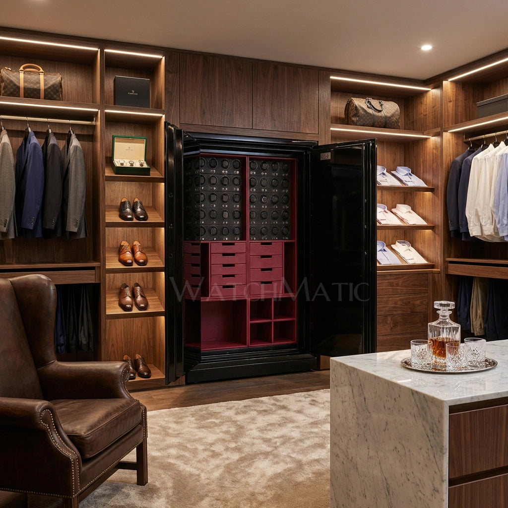 Coffre-fort pour remontoir de montres Majestus