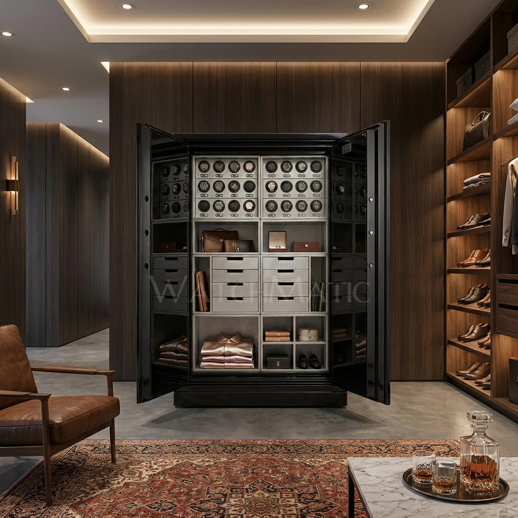 Coffre-fort pour remontoir de montres Majestus