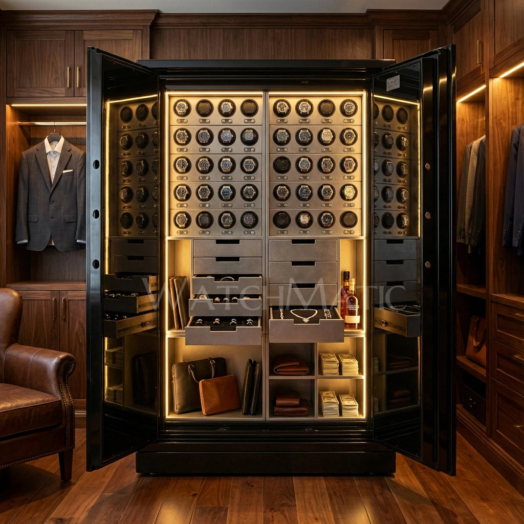 Coffre-fort pour remontoir de montres Majestus