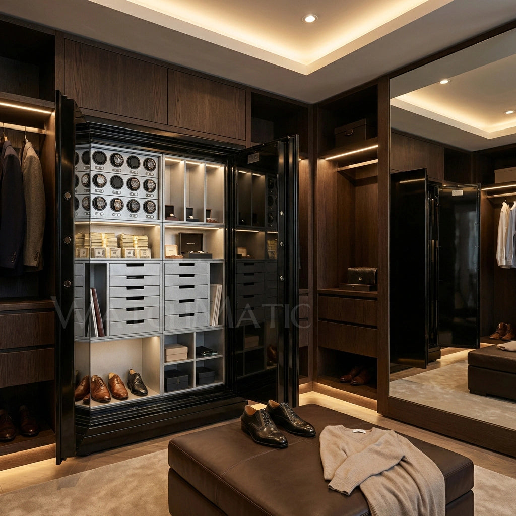 Coffre-fort pour remontoir de montres Majestus