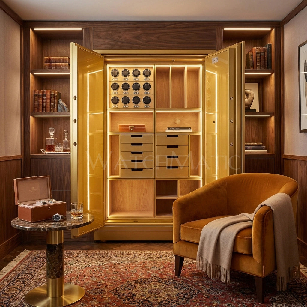 Coffre-fort pour remontoir de montres Majestus