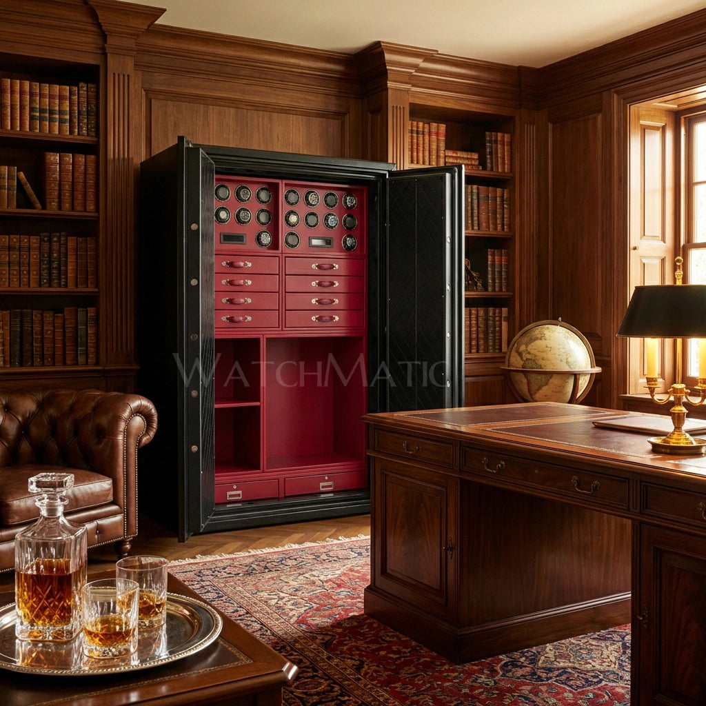 Coffre-fort pour remontoir de montres Majestus