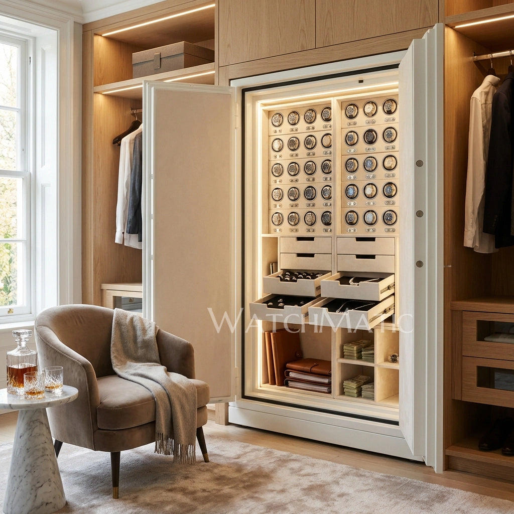 Coffre-fort pour remontoir de montres Majestus