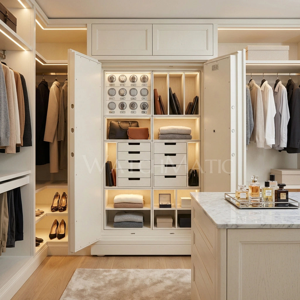 Coffre-fort pour remontoir de montres Majestus