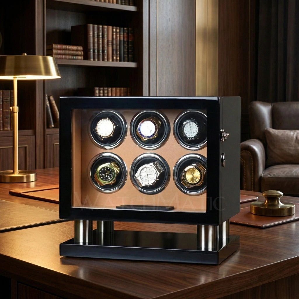 WatchMatic Quantum 6 - Slots Watch Winder - WatchMatic