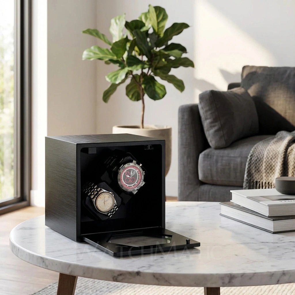 WATCHMATIC Tera Double Watch Winder 14:193JA1521ALB - WatchMatic